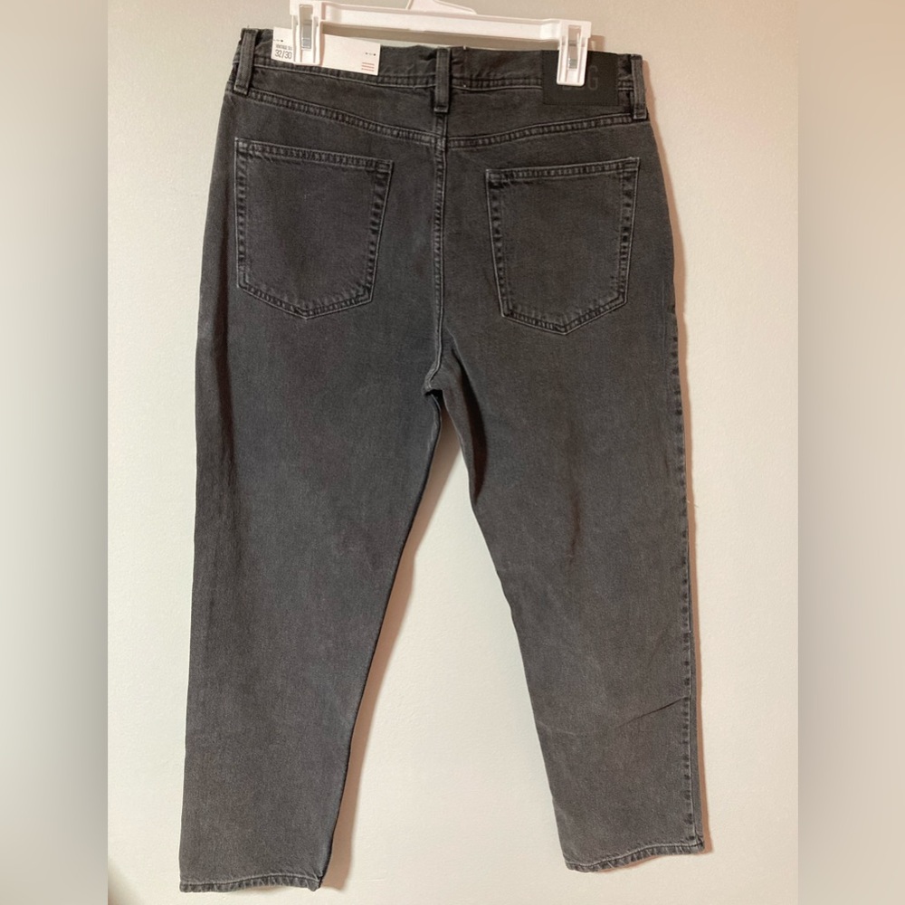 Urban Outfitters Slim Straight Men’s Jeans — Charcoal Black Wash - No Tags